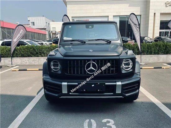 2023款奔驰G63哑光磨砂黑现车落地价格