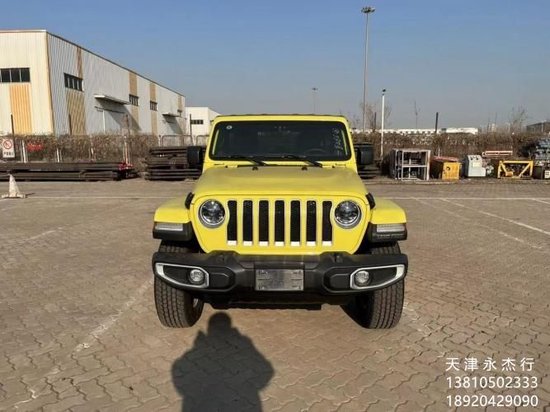 23款牧马人2.0T四门撒哈拉 柠檬黄45万