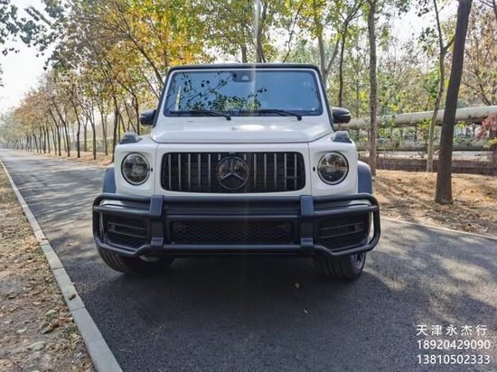 23款奔驰G63 熊猫版平行进口天津现车