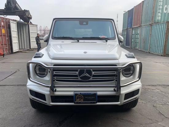 20款奔驰G550国6全版本配置解析大促销