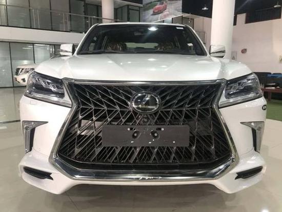 雷克萨斯LX570天津港现车报价落地优惠