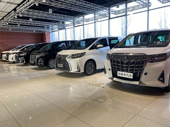 21款丰田埃尔法尊贵商务天津港现车价格