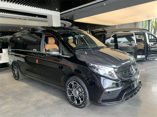 奔驰v260梵兹慕高顶商务车7座小高顶