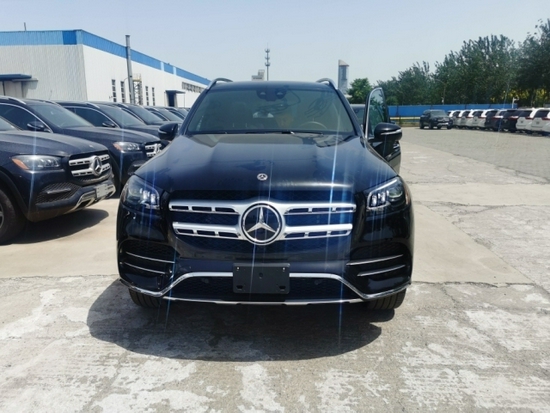 21款奔驰GLS450国六现车港口实拍售价