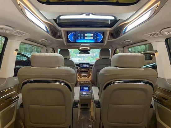 2021款奔驰商务车,2021奔驰商务车七座 2021款奔驰v260l报价实拍改装豪华商务车