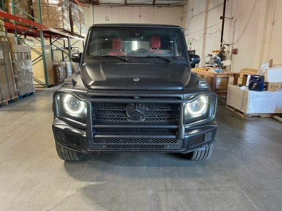 21款奔驰G550美规版现车价格现车多少钱