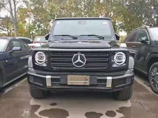 2021款墨版奔驰G500国六越野带阻泥悬挂