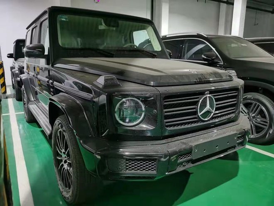 21款奔驰G500墨版元旦特价特车送豪礼