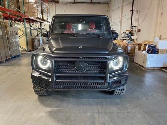 22款奔驰g550国六内部价钜惠209万畅销