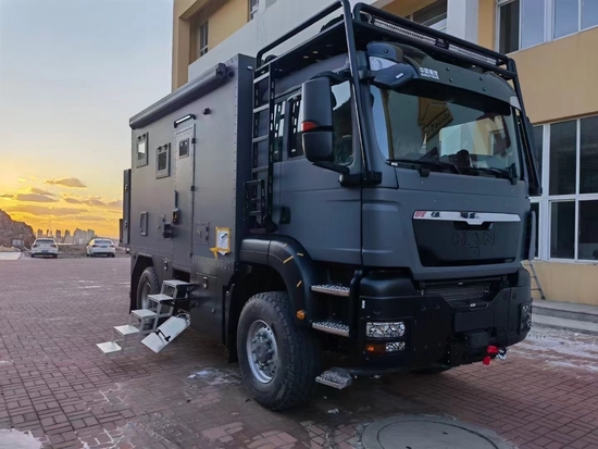 重汽豪沃曼恩4×4越野房车多款内饰介绍