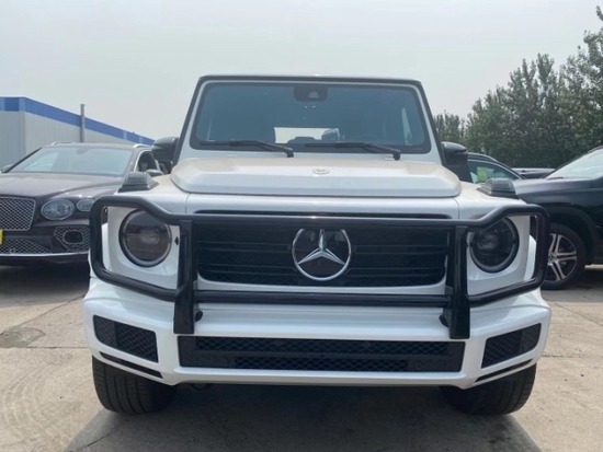 22款平行进口车奔驰G550天津港降价20万