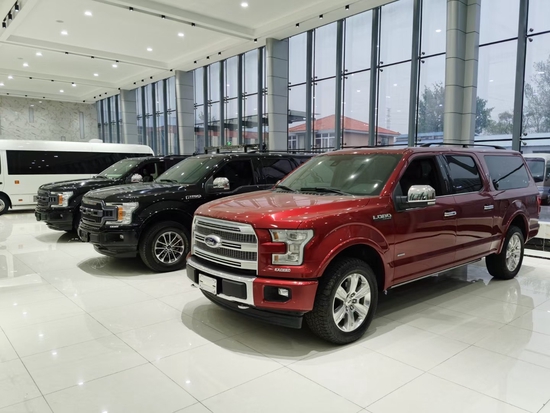 福特F150勇猛者 济南勇猛者7座现车