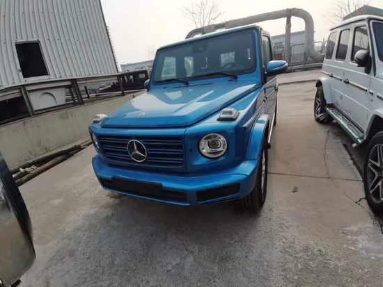 全新22款奔驰G500国六现车内部价199万