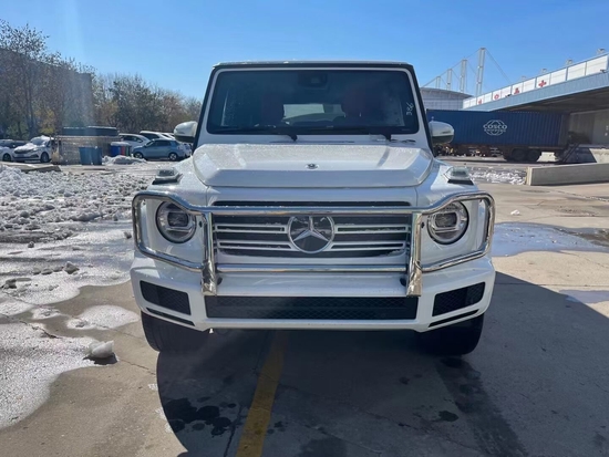 浙江全新一代21款奔驰G550现车优惠行情