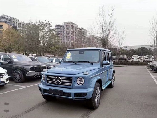 22款奔驰G350d国六钜惠159万四月有礼
