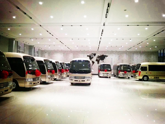 丰田考斯特12座价格 顶配改装布局图