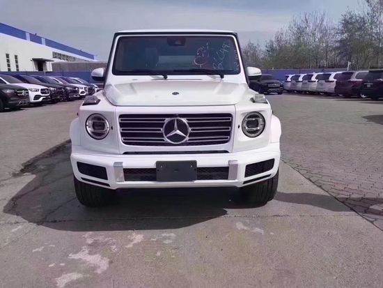 21款奔驰G550现车实拍 国六全国落户