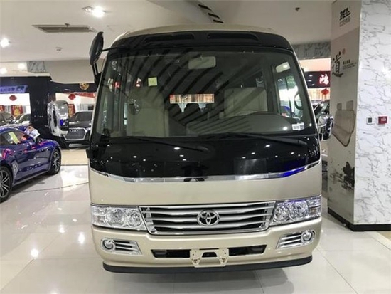 丰田考斯特12座现车 独特高端商务魅力