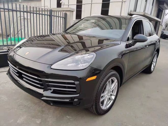 2022款保时捷卡宴天津港现车行情可按揭