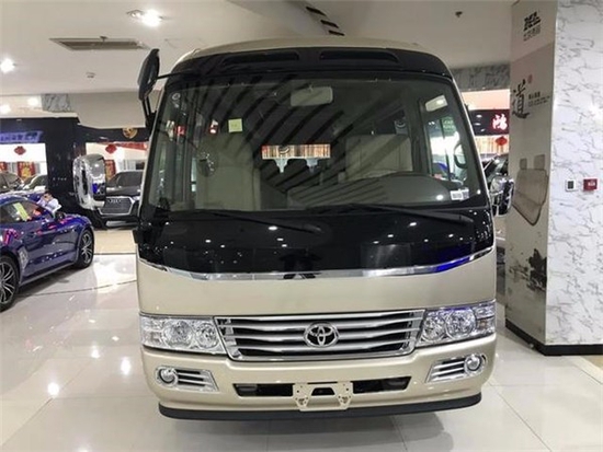 丰田考斯特17座接待版 改装现车报价