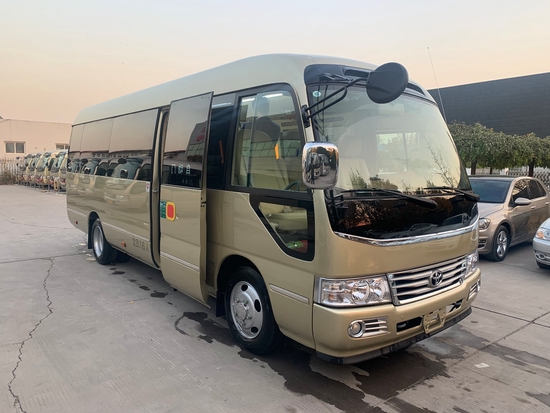 丰田考斯特11座全隔断版价格图片现车