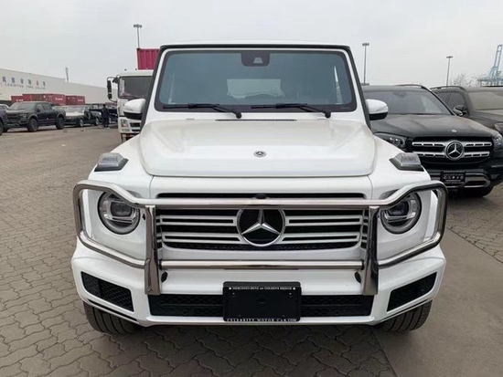 进口奔驰G550港内现车成交价直降10万