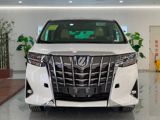 顶级商务出现2021款丰田埃尔法现车84万