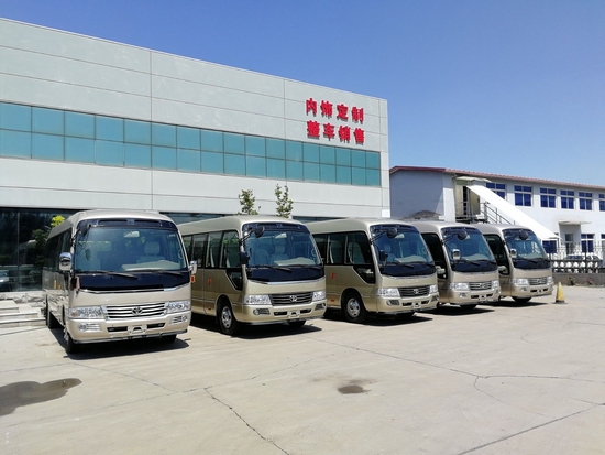 丰田考斯特13座中巴车6月最新报价现车