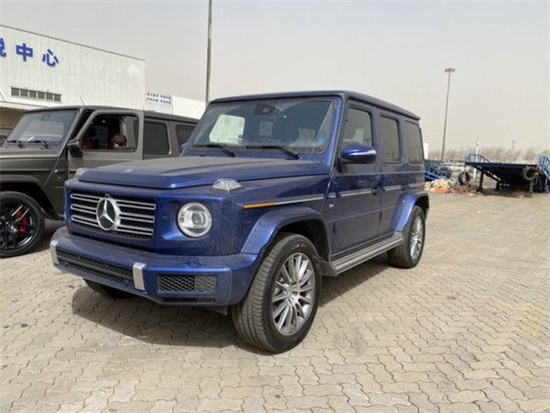 2022款奔驰G550加版价格优惠中神秘蓝黑