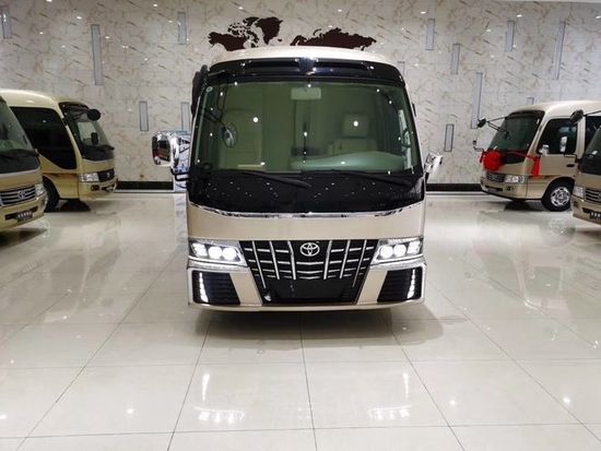 丰田考斯特12座价格 4.0_v6发动机现车