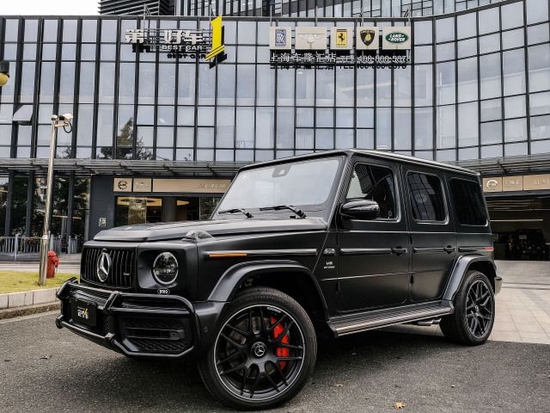 新款奔驰G63磨砂黑/红黑现车 优惠30万