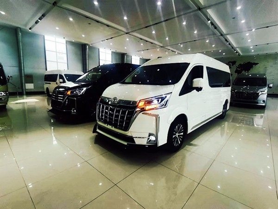 丰田海狮9座商务车改装价格及图片