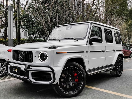 2022款奔驰G63磨砂月光白 全球限量现车