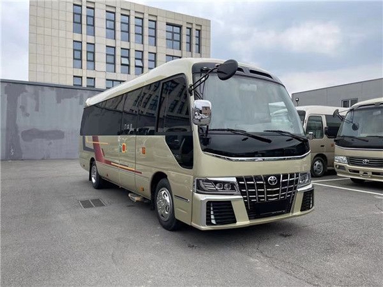 新款丰田考斯特12座中巴车价格及图片