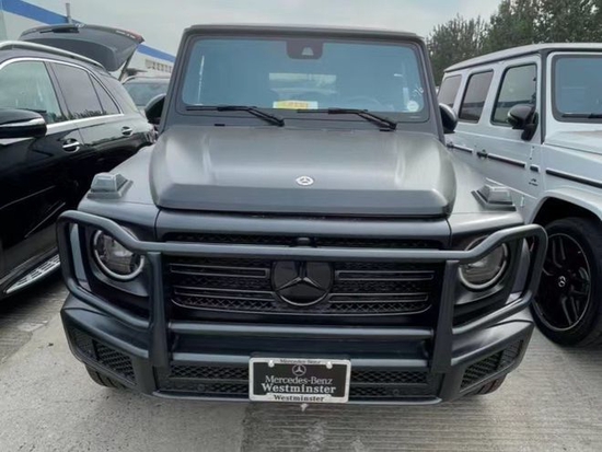 全新一代奔驰G550经典方盒子造型设计