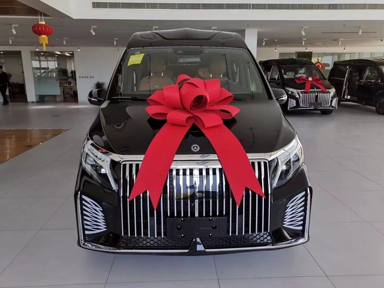 奔驰V260L尊贵加长版改装现车促销全国