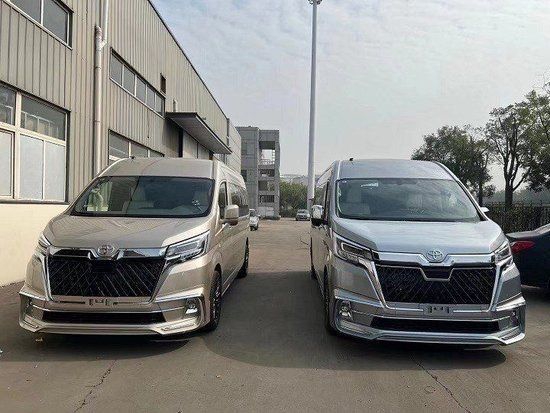 2023款丰田海狮商务车改装方案效果图