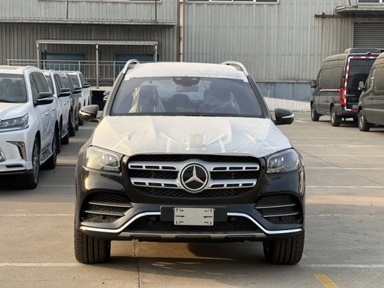 天津港23款奔驰GLS580 车市降价潮来袭