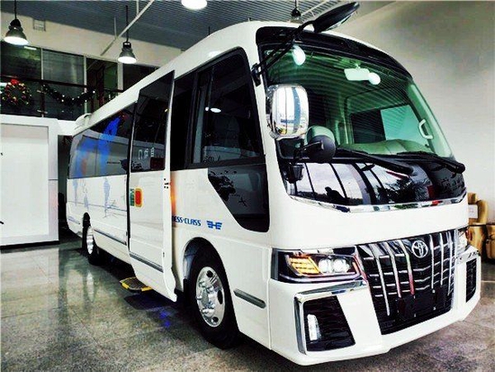 一汽丰田考斯特12座报价及参数图片