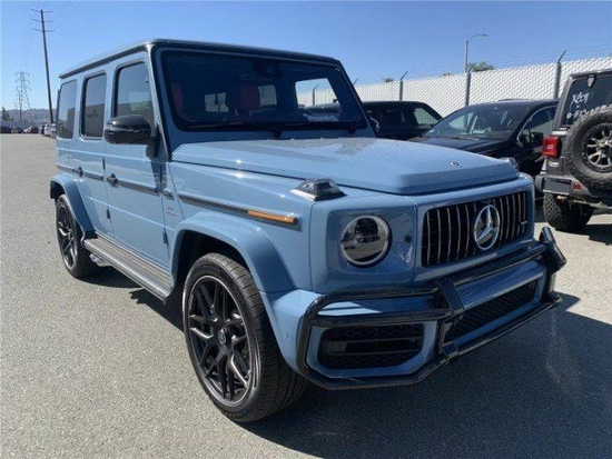 21款奔驰G63 中国蓝顶配现车直降30万