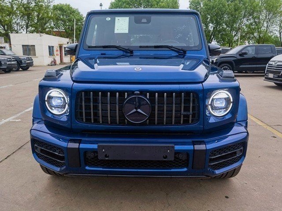 奔驰G63最新款限量版亮蓝色 直降30万
