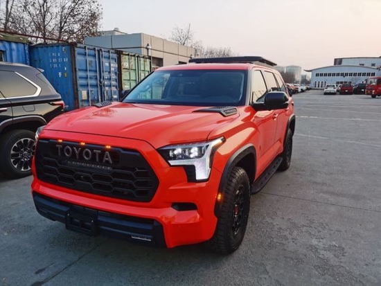 23款丰田红杉现车实拍顶级配置抄底价