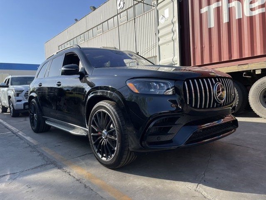 23款奔驰GLS63港口库存现车最低价促销