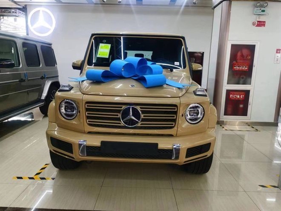 新款奔驰G350D柴油现车优惠图片可分期