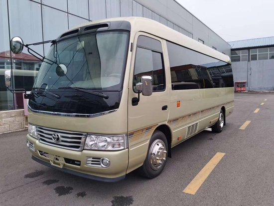 23款丰田考斯特12座价格 现车改装版