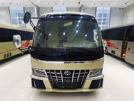 考斯特7座改装清晰图片 商务车价格