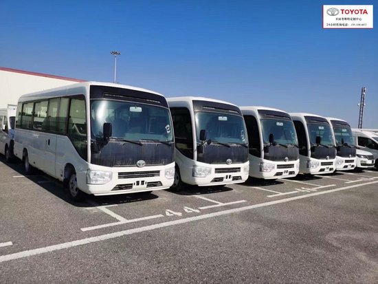 山东地区丰田考斯特报价单4.0 v6 现车