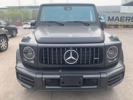 23款加版奔驰G63现车外观超酷炫出售