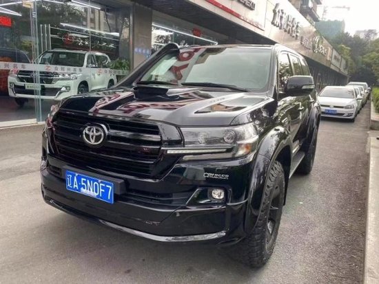 20款柴油酷路泽4500黑金刚 包牌最低价