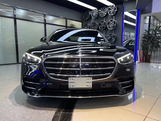 2022款奔驰s580强动力黑玛瑙黑现车报价